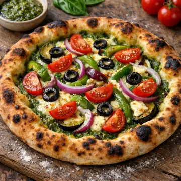 Pesto Fresh Mozzarella Delight