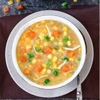 SWEET CORN SOUP 