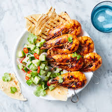 GRILLED PRAWNS
