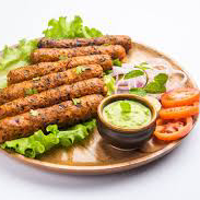 Chaman Subz Seek Kebab