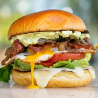 Egg N Cheese Burger