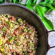 Mixed Green Fried Rice