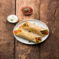 Vegetable Kathi Roll