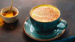 Masala Haldi Milk Served with Hot /Cold