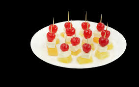 Cheese Cherry Pineapple Stick
