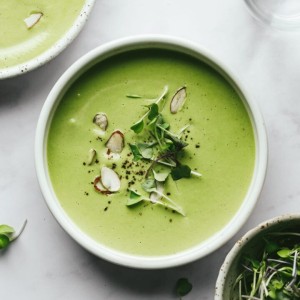 Broccoli n Almond Soup